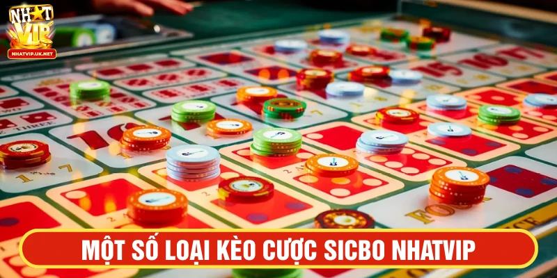 Game bài Sicbo NHATVIP có 3 dạng cược phổ biến