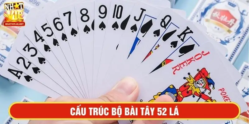 Cấu trúc bộ bài tây 52 lá